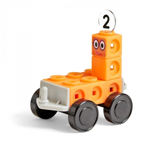 Klocki. Kostki Matematyczne. Zestaw Pociąg Express, Numberblocks 68 el.