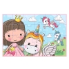 Puzzle dla dzieci w walizce, 24 el. Lillie i Ellie