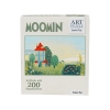 Puzzle Artystyczne, Muminki, 200 el. - Zielone