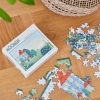 Puzzle Artystyczne, Muminki, 200 el. - Zielone