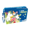 Moje pierwsze puzzle, 3 układanki, 6, 9, 12 el., Muminki