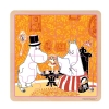 Drewniane Puzzle,16 el. Muminki - Czas na herbatkę