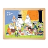 Drewniane Puzzle, 24 el. Muminki - Piknik