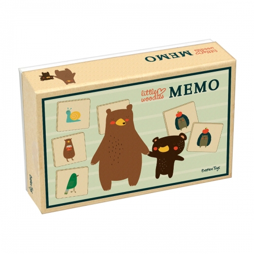 Memory, Gra pamięciowa dla Dzieci, Little Woodies
