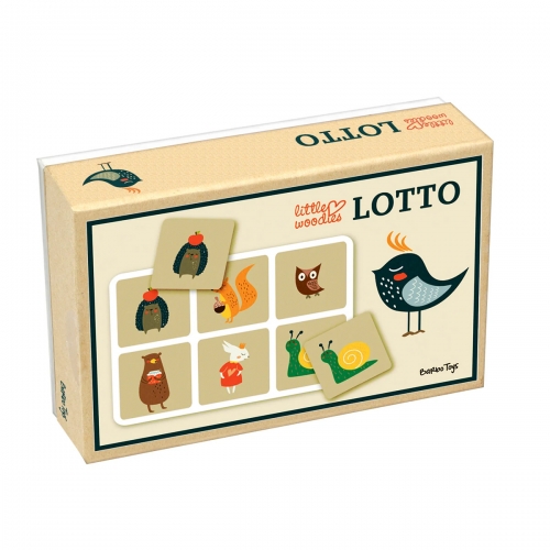 Lotto, Gra Planszowa dla Dzieci, Little Woodies