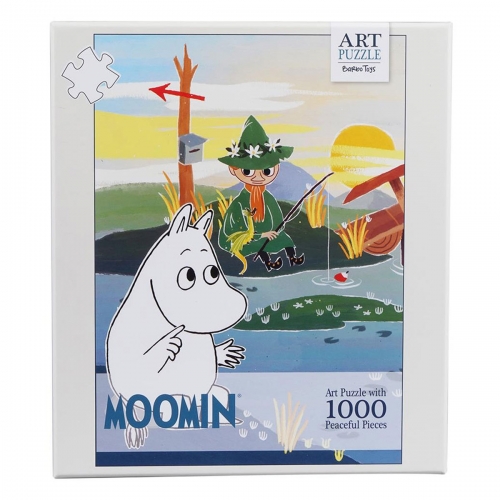 Puzzle Artystyczne, Muminki, 1000 el. - Na Moście