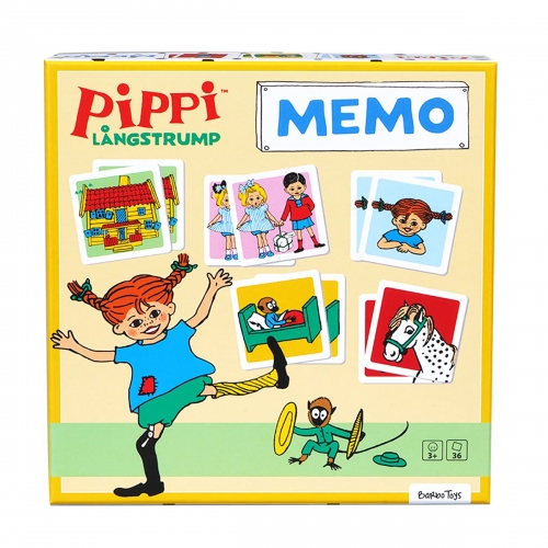 Memory dla dzieci, Gra Pamięciowa, 36 el., Pippi