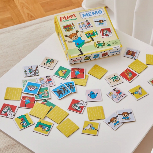 Memory dla dzieci, Gra Pamięciowa, 36 el., Pippi