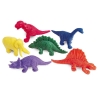 Figurki do nauki liczenia, kolorów i kształtów, Mini Dino, Zestaw 108 szt.