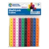 Klocki, Kostki matematyczne, Zestaw edukacyjny 100 szt. - MathLink Cubes