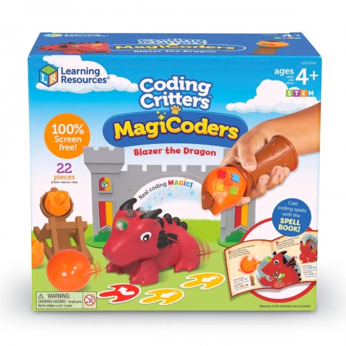Coding Critters™ Blazer the Dragon, Robot do nauki programowania dla dzieci, Smok