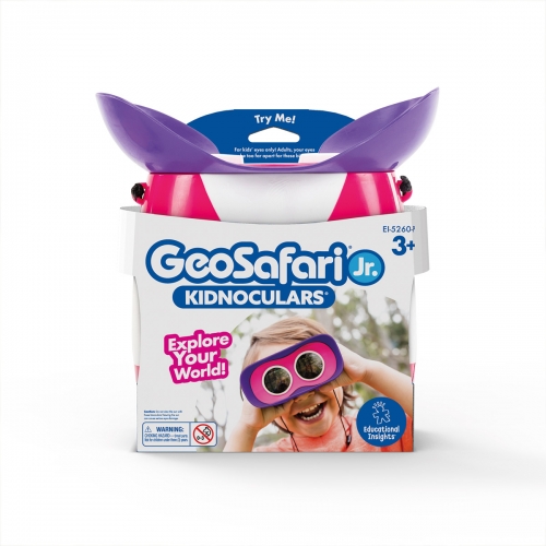 Lornetka dla dzieci, 2x (różowa) GeoSafari® Jr.
