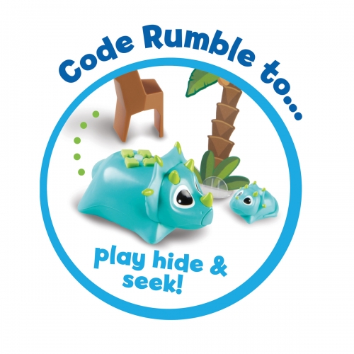 Coding Critters™ Rumble, Bumble, Robot do nauki programowania dla dzieci, Dinozaur