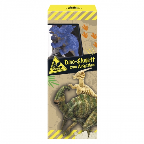 Wykopaliska, Szkielet oraz Figurka Dinozaura, Zestaw naukowy
