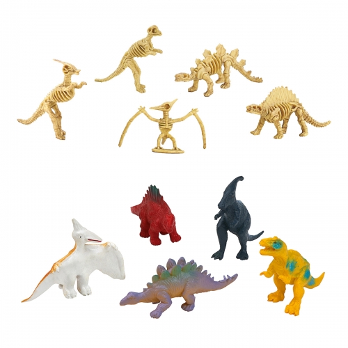 Wykopaliska, Szkielet oraz Figurka Dinozaura, Zestaw naukowy