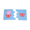 Puzzle na Dobranoc, Zestaw 10 układanek, 20 el., Świnka Peppa