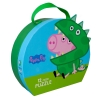 Puzzle w Ozdobnym Pudełku - Walizce, George, 12 el., Świnka Peppa