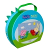 Puzzle w Ozdobnym Pudełku - Walizce, George, 12 el., Świnka Peppa