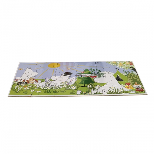 Puzzle dla dzieci w ozdobnym pudełku, 24 el., Mama i Tata, Muminki