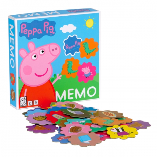Memory dla dzieci, Gra Pamięciowa, 36 el., Świnka Peppa