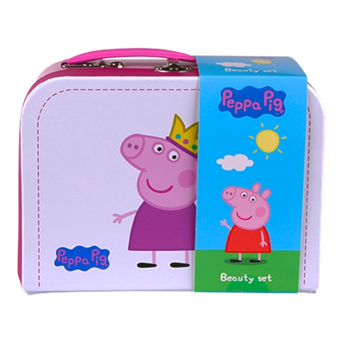 Drewniany Zestaw Piękności w Walizce, Świnka Peppa