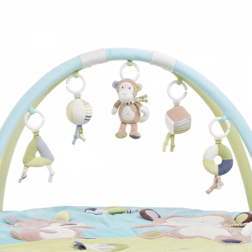 Mata Edukacyjna Małpka 3D, z kolekcji: Małpka i Osiołek
