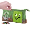 MINECRAFT, Neoprenowy Piórnik na Suwak, Kosmetyczka, Saszetka, PIXIE CREW