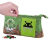 MINECRAFT, Neoprenowy Piórnik na Suwak, Kosmetyczka, Saszetka, PIXIE CREW