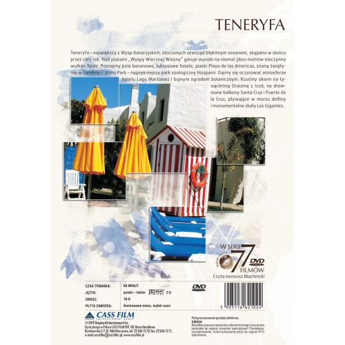 Podróże Marzeń - Teneryfa, DVD
