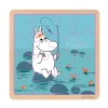 Drewniane Puzzle,16 el. Muminki - Na Ryby