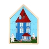 Drewniane Baby Puzzle, 19 el. Muminki - Dom