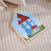 Drewniane Baby Puzzle, 19 el. Muminki - Dom