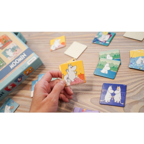 Memory dla dzieci, Gra Pamięciowa, 36 el., Muminki