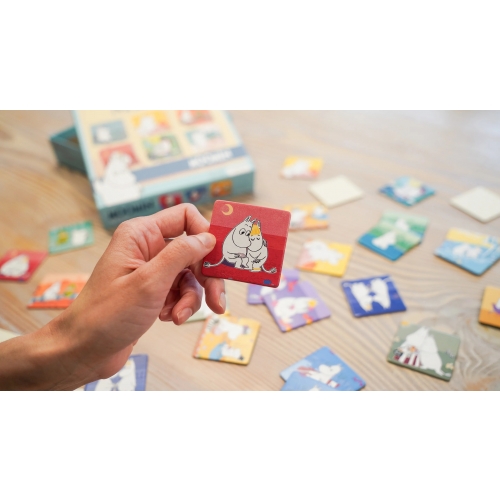 Memory dla dzieci, Gra Pamięciowa, 36 el., Muminki