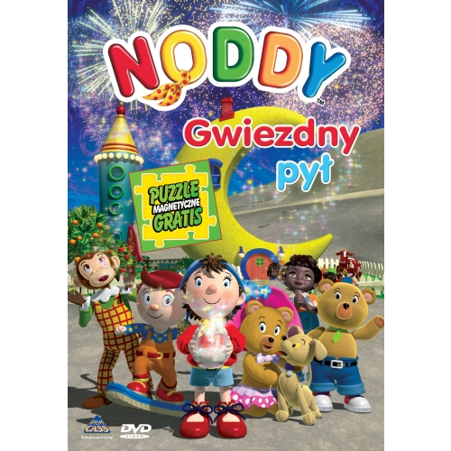 Dvd -Noddy Gwiezdny Pył+Puzzle, Bajka dla Przedszkolaków