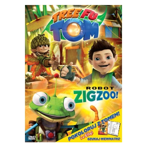 Dvd -Tree Fu Tom + Gratis Robot Zig Zoo