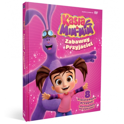 Kasia i Mim Mim - Zabawny przyjaciel, Książka + DVD