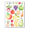 Naprasowanki, Naplamki, Termo Naklejki na Ubrania DTF - Owoce i Warzywa