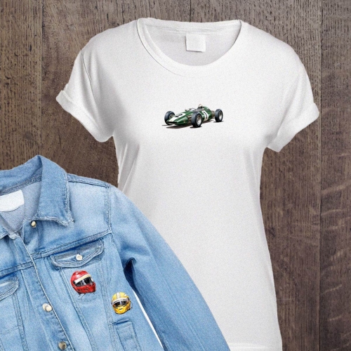 Naprasowanki, Naplamki, Termo Naklejki na Ubrania DTF - Wyścigówki