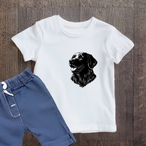 Naprasowanki, Naplamki, Termo Naklejki na Ubrania DTF - Pies 2, Golden River