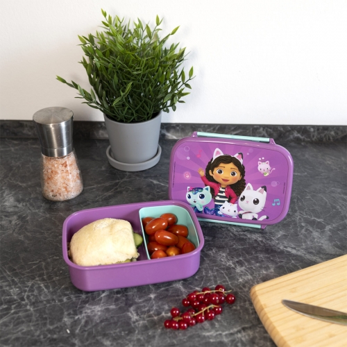 Śniadaniówka, Lunch Box z przegródką, Koci Domek Gabi