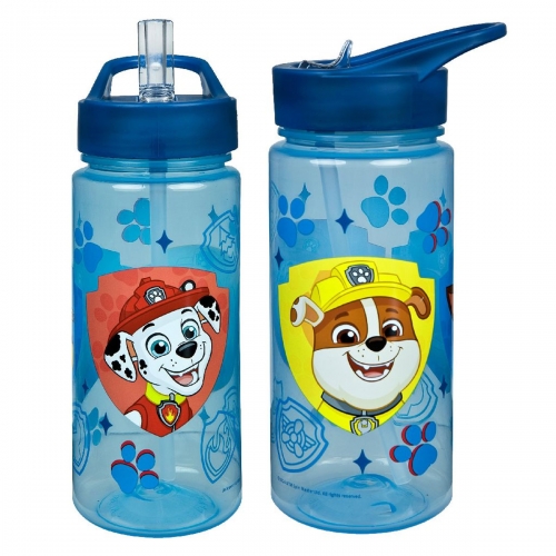 Butelka ze Słomką, Bidon dla dzieci, 500 ml, Psi Patrol