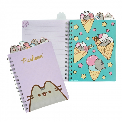 Notes A5, Kołonotatnik z Przkładkami, Pamiętnik, Pusheen