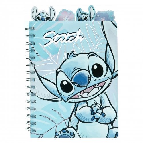 Notes A5, Kołonotatnik z przekładkami, Lilo i Stitch