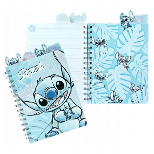 Notes A5, Kołonotatnik z przekładkami, Lilo i Stitch