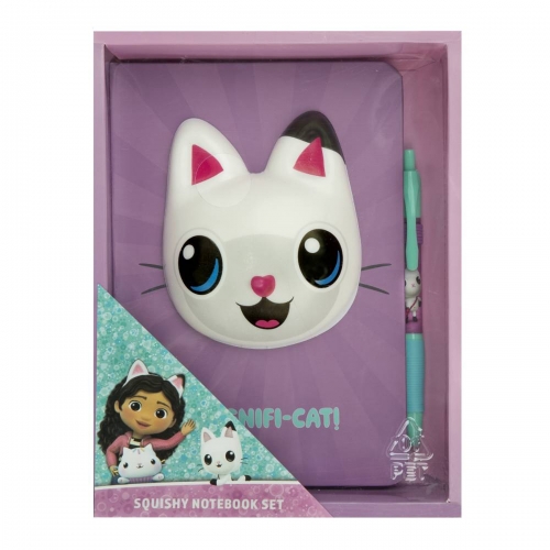 Notes A5 z długopisem, Koci Domek Gabi