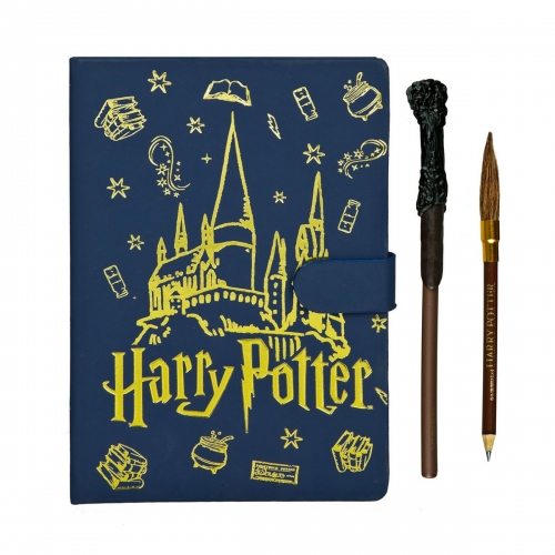 Pamiętnik Zamykany na Magnes, Długopis + Ołówek, Harry Potter