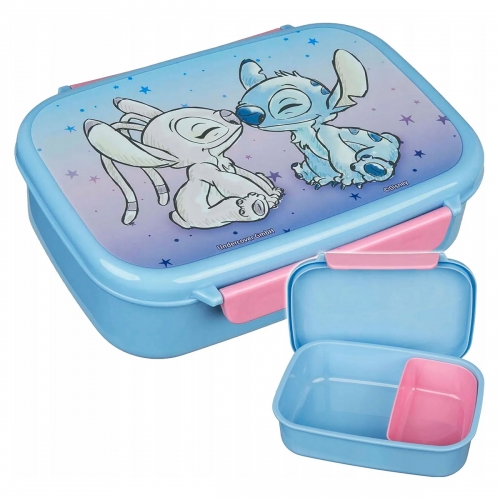 Śniadaniówka, Lunch Box z przegródką, Lilo i Stitch