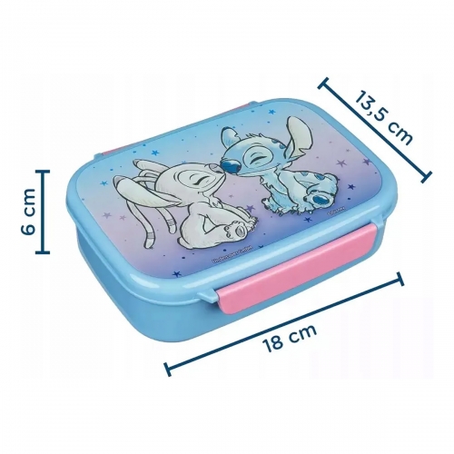 Śniadaniówka, Lunch Box z przegródką, Lilo i Stitch