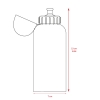 Butelka Stalowa, Bidon dla Dzieci, 500 ml. Stitch Aloha